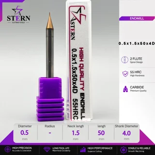 فرز انگشتی کارباید اعشاری STERN 0.5*1.5*50*4D