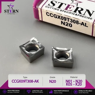اینسرت تراشکاری STERN مدل CCGX09T308 مخصوص آلومینیوم