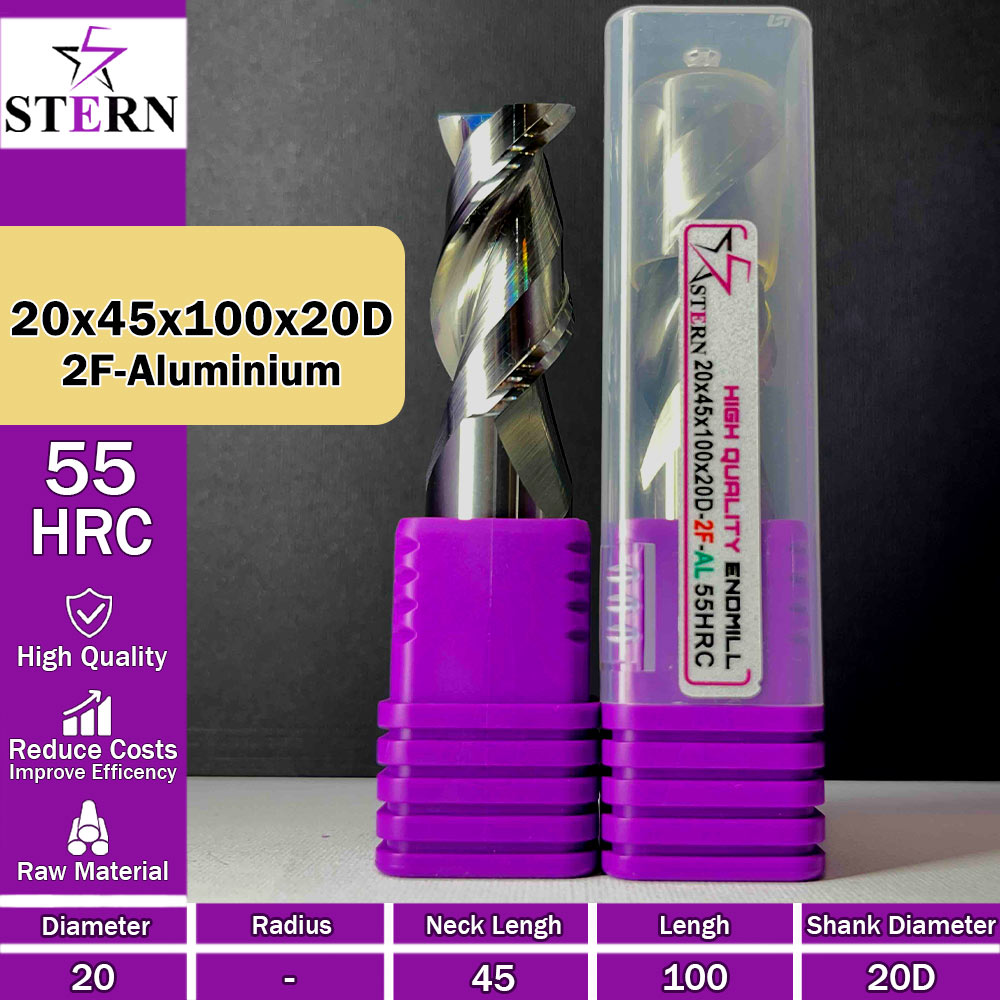 فرز کارباید آللومینیوم دوپر STERN 20*45*100*20D