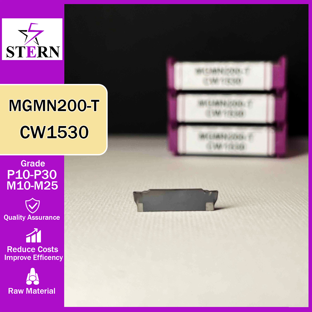اینسرت برشکاری STERN مدل MGMN200-T گرید CW1530