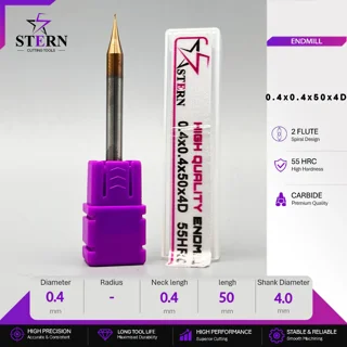 فرز انگشتی کارباید اعشاری STERN 0.4*1.2*50*4D