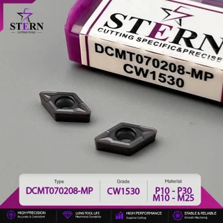 اینسرت تراشکاری STERN مدل DCMT070208-MP گرید CW1530
