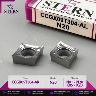 اینسرت تراشکاری STERN مدل CCGX09T304 مخصوص آلومینیوم
